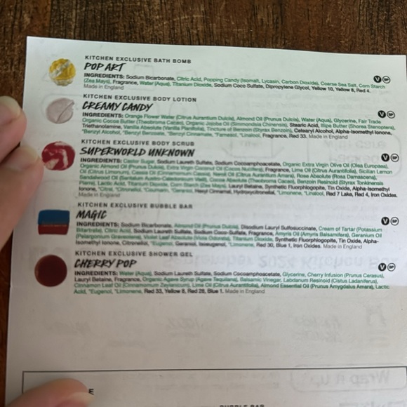 Lush Kitchen Box Bundle September 2024 new. Unused - Picture 4 of 4